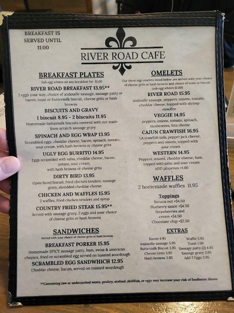 River Road Café Menu image 1