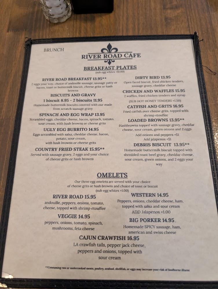 River Road Café Menu image 2